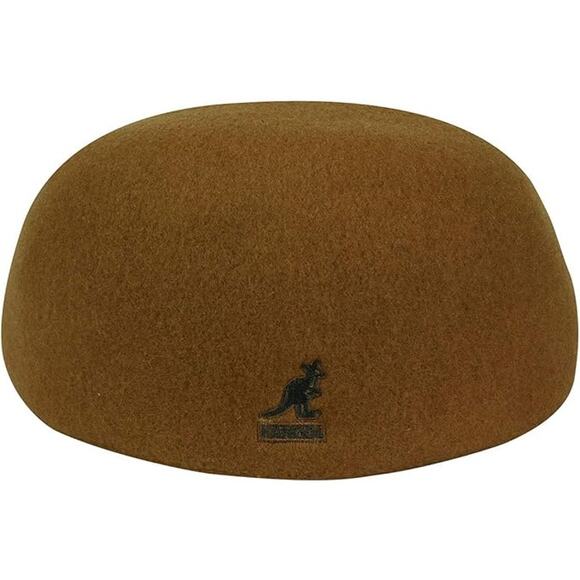 NWT Kangol Unisex Seamless Wool 507 Flat Cap , Wood-Size L - Picture 1 of 4